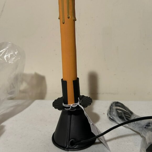 Petite Cone Window Light in black tin - electric - Picture 5 of 5